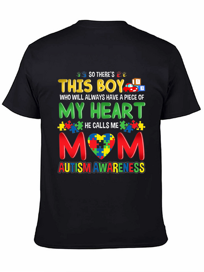 Autism Awareness This Boy T-Shirt - Mom