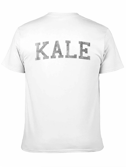 KALE Graphic Tee - Black Cotton Blend