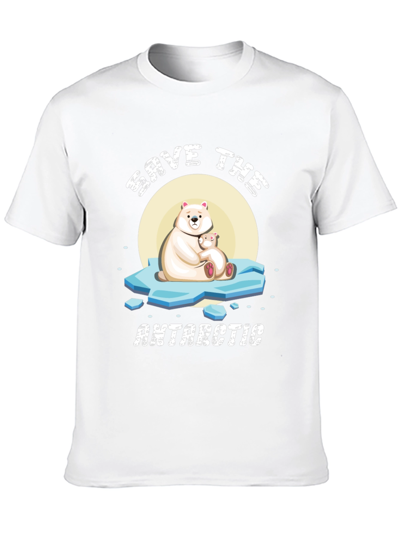 Save the Antarctic Graphic Tee - Black T-Shirt