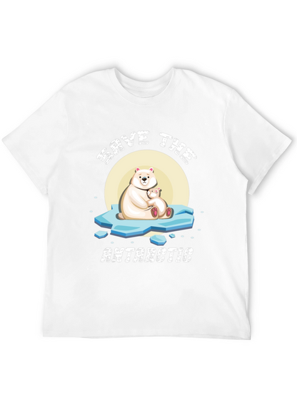 Save the Antarctic Graphic Tee - Black T-Shirt