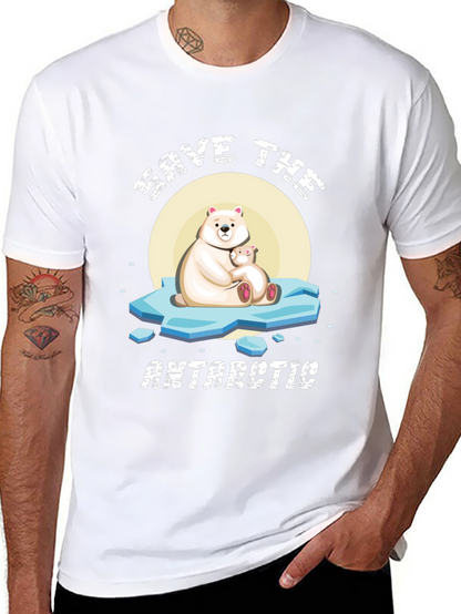 Save the Antarctic Graphic Tee - Black T-Shirt