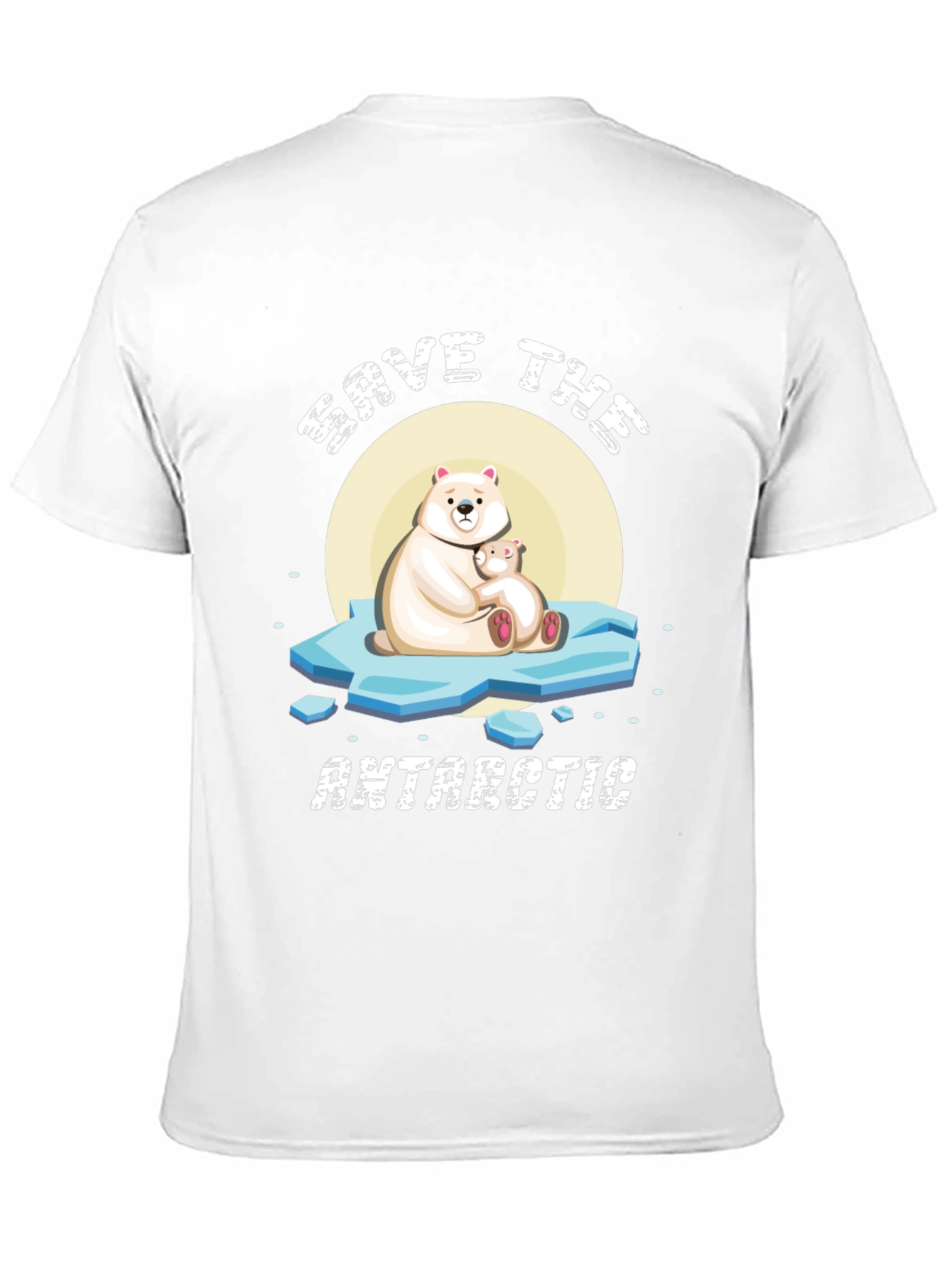 Save the Antarctic Graphic Tee - Black T-Shirt