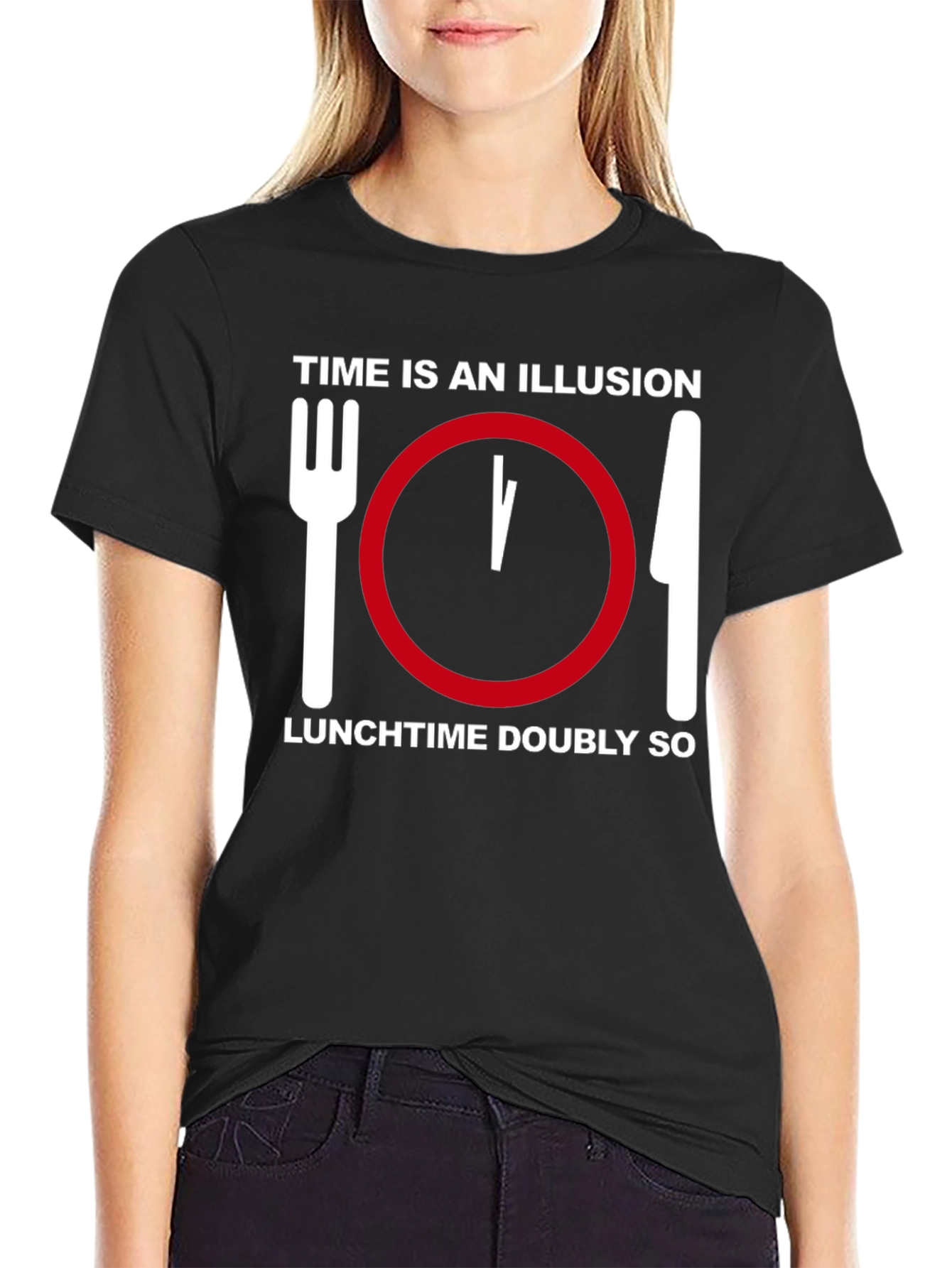 Time is an Illusion Lunchtime T-Shirt