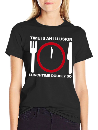 Time is an Illusion Lunchtime T-Shirt