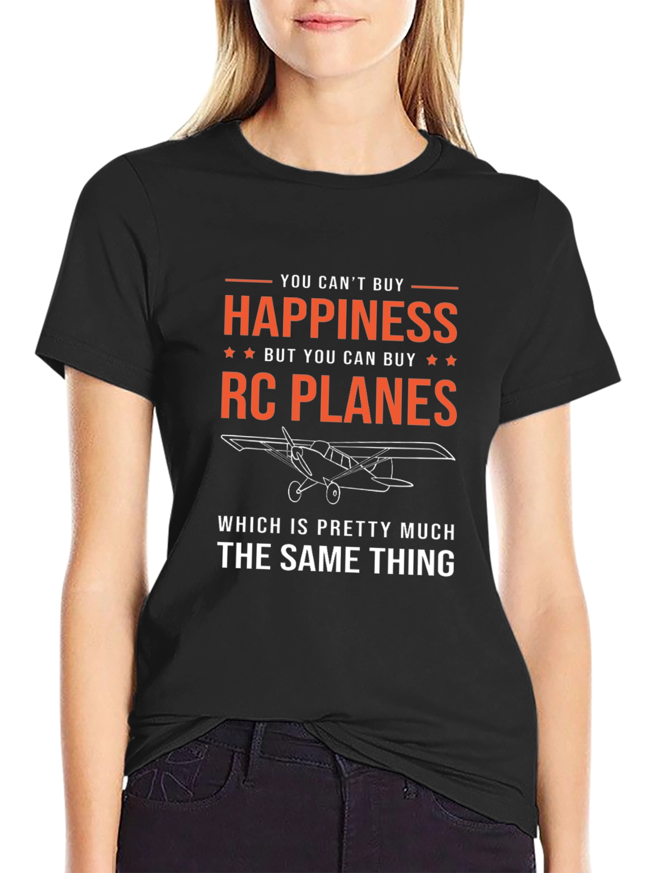 RC Planes Happiness Graphic T-Shirt