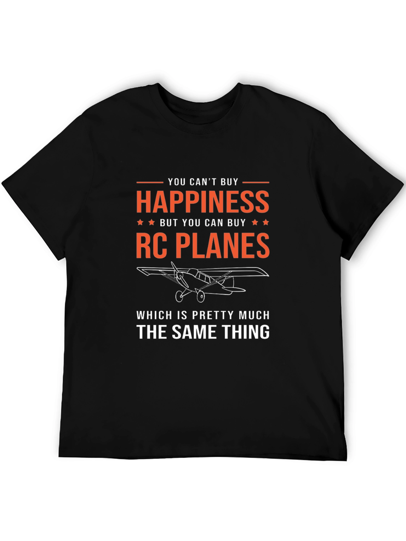 RC Planes Happiness Graphic T-Shirt