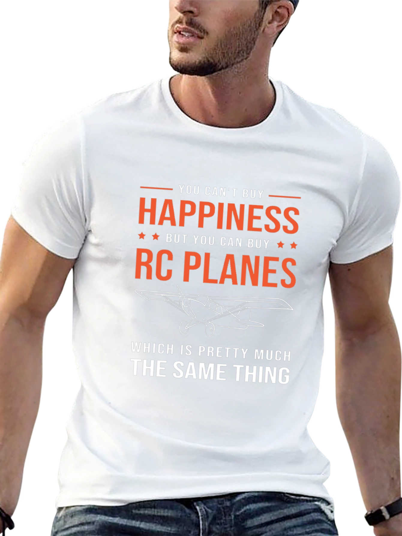 RC Planes Happiness Graphic T-Shirt