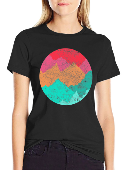 Retro Mountain Range Graphic Tee