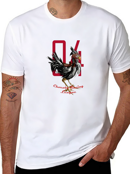Chocobo Racing League Black T-Shirt