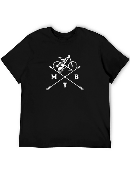 MTB Mountain Bike Graphic Tee - Outdoor Adventure