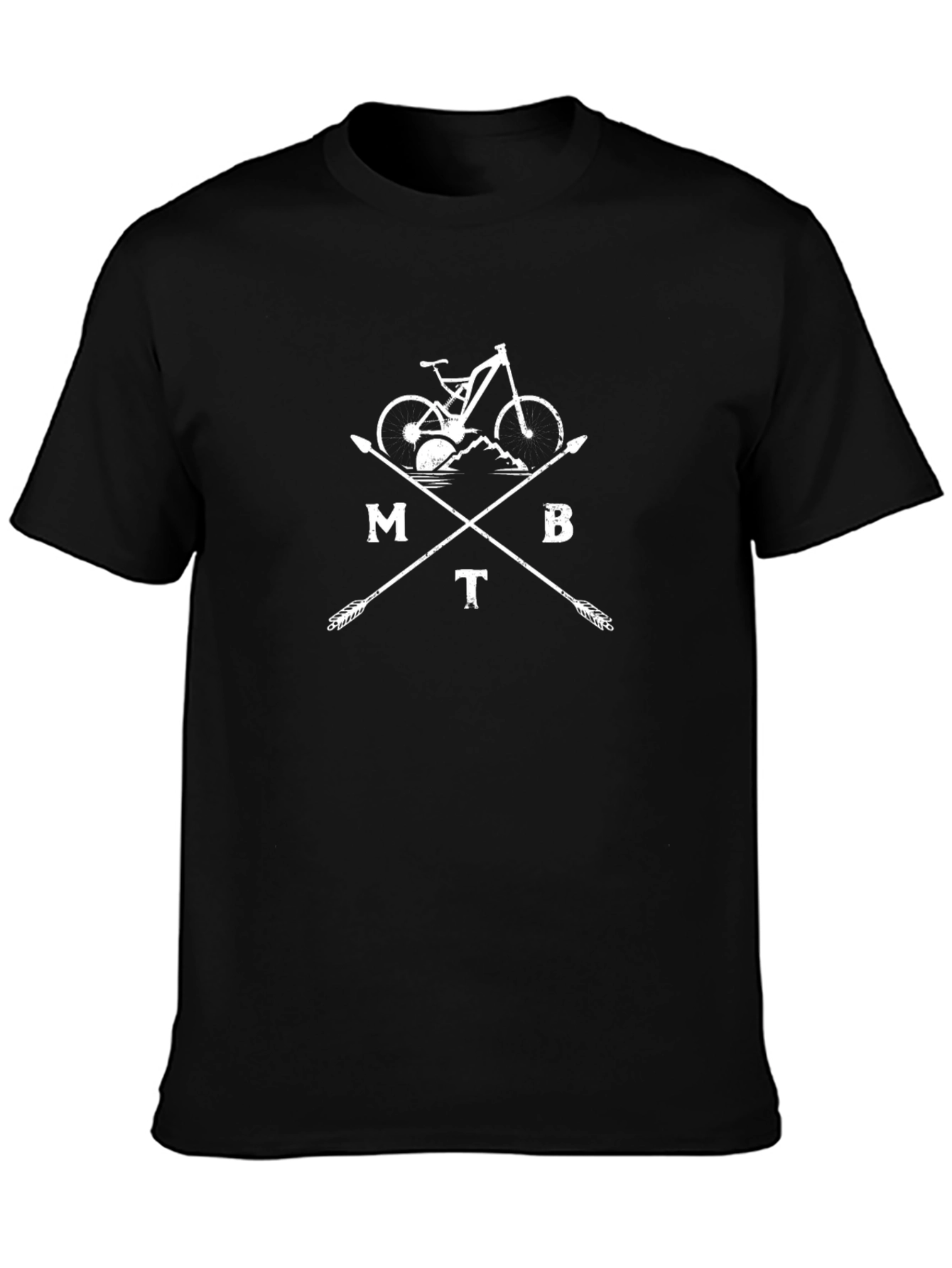 MTB Mountain Bike Graphic Tee - Outdoor Adventure