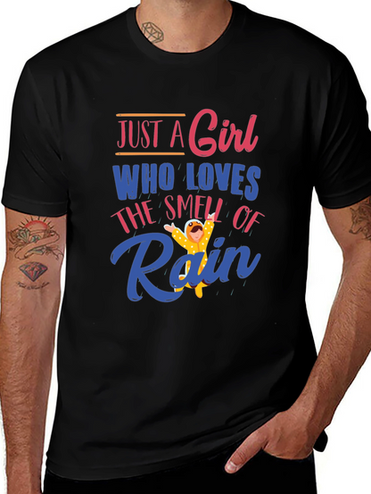 Girl Who Loves Rain T-Shirt