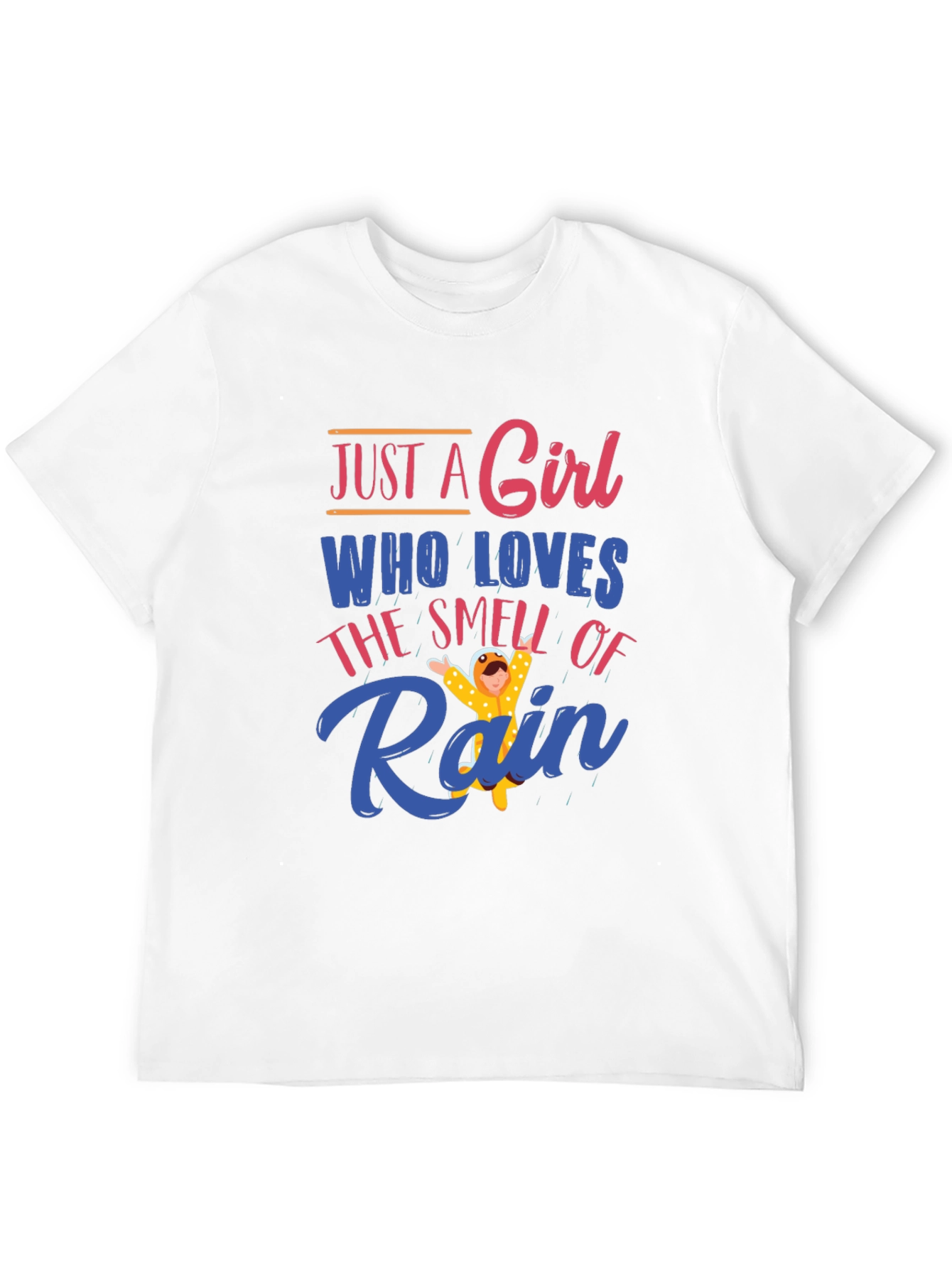 Girl Who Loves Rain T-Shirt