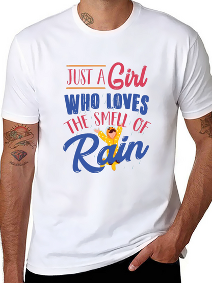 Girl Who Loves Rain T-Shirt