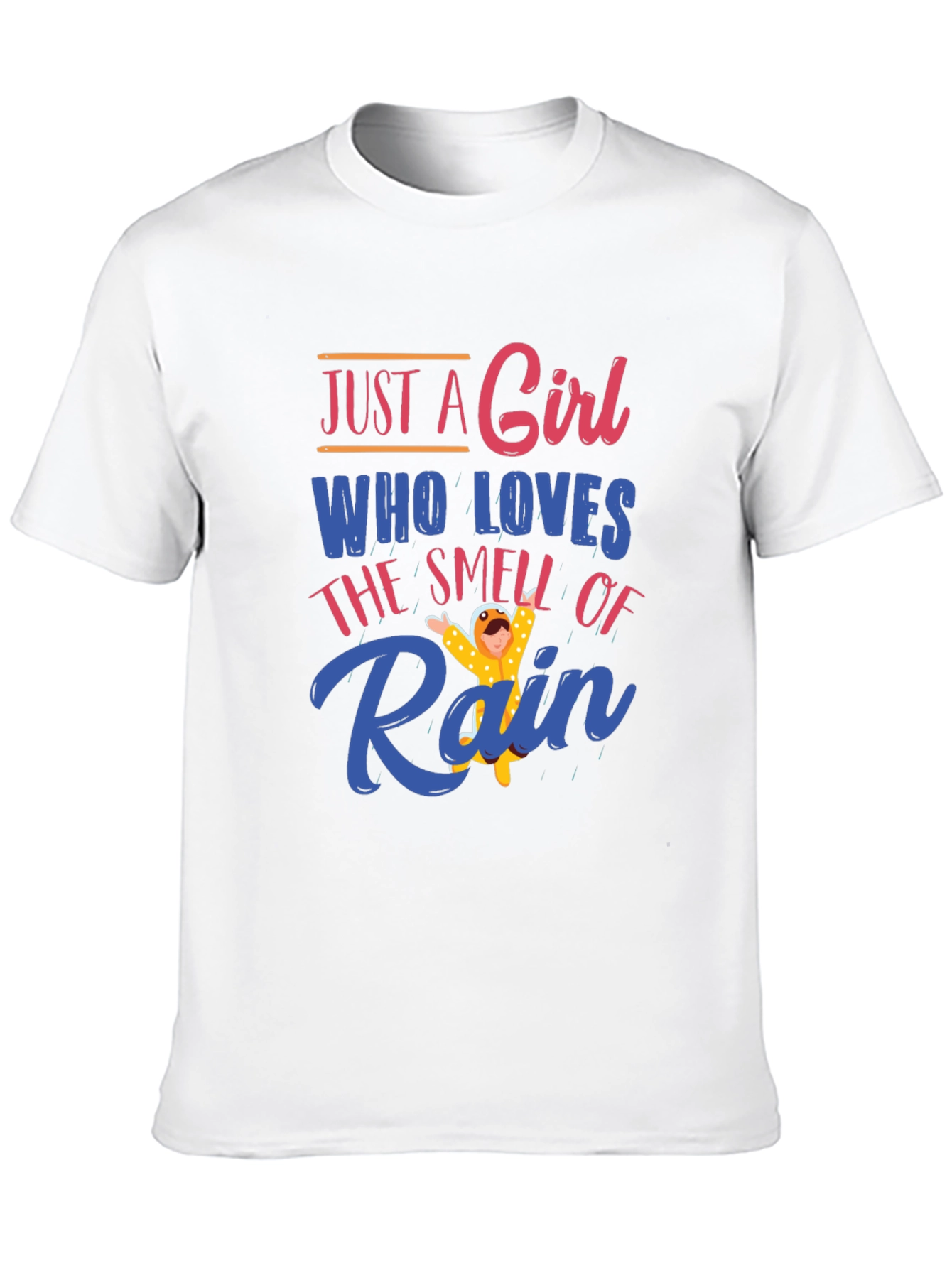 Girl Who Loves Rain T-Shirt