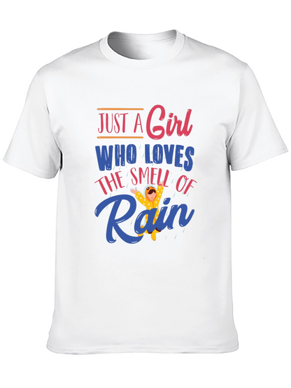 Girl Who Loves Rain T-Shirt