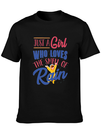 Girl Who Loves Rain T-Shirt