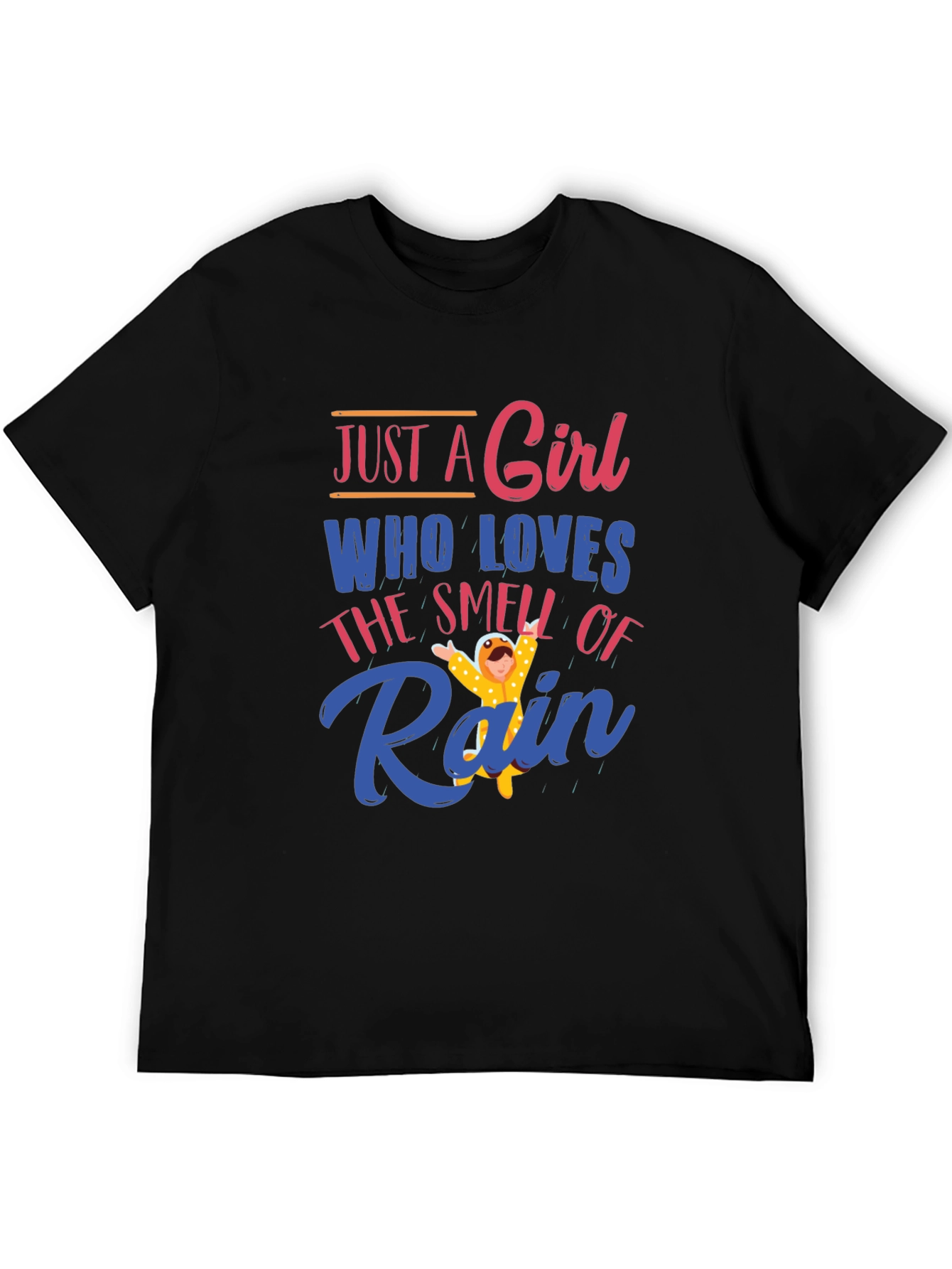 Girl Who Loves Rain T-Shirt