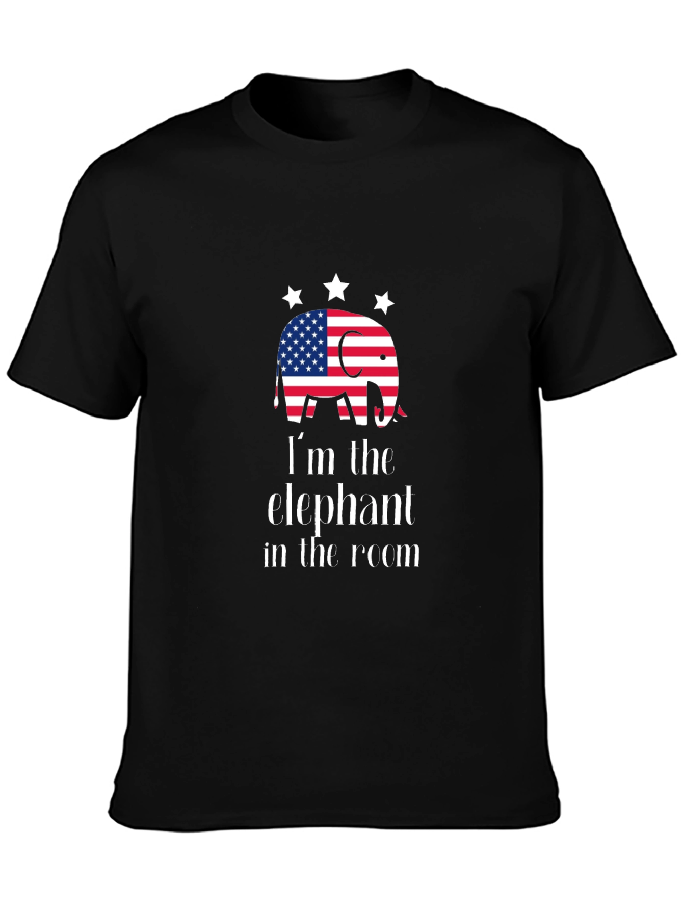 Political Elephant Tee: Im the Elephant in the Room