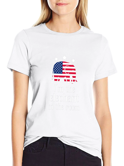 Political Elephant Tee: Im the Elephant in the Room