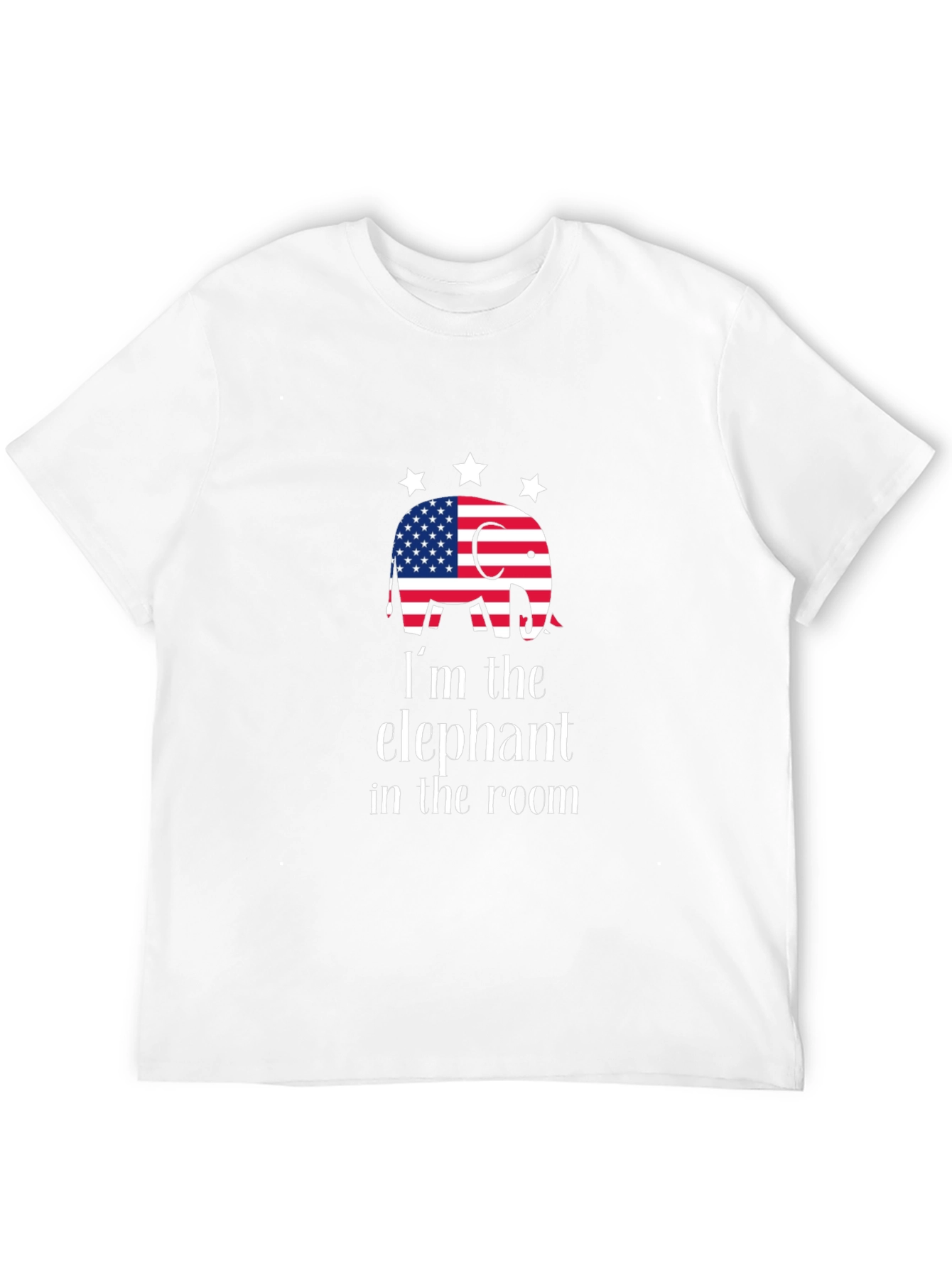 Political Elephant Tee: Im the Elephant in the Room