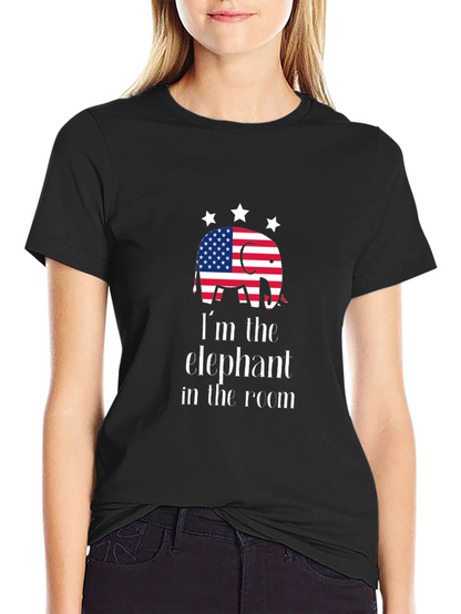 Political Elephant Tee: Im the Elephant in the Room