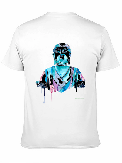Buddha Graphic T-Shirt - Black