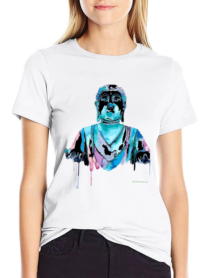 Buddha Graphic T-Shirt - Black