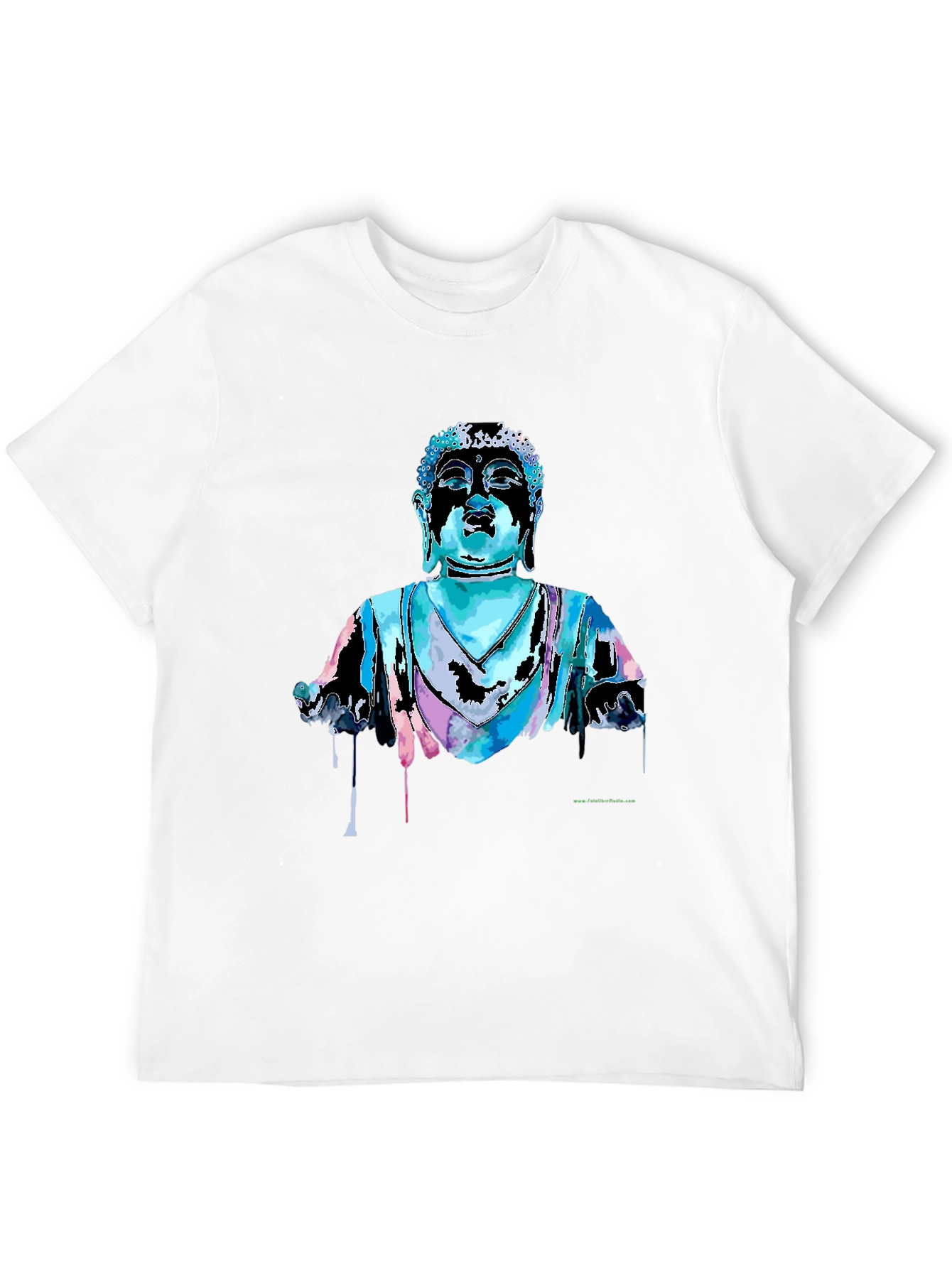 Buddha Graphic T-Shirt - Black