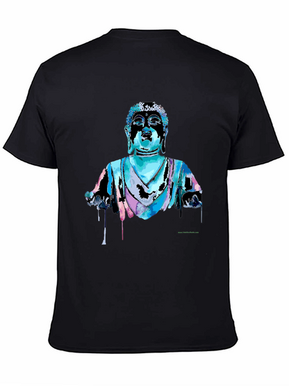 Buddha Graphic T-Shirt - Black