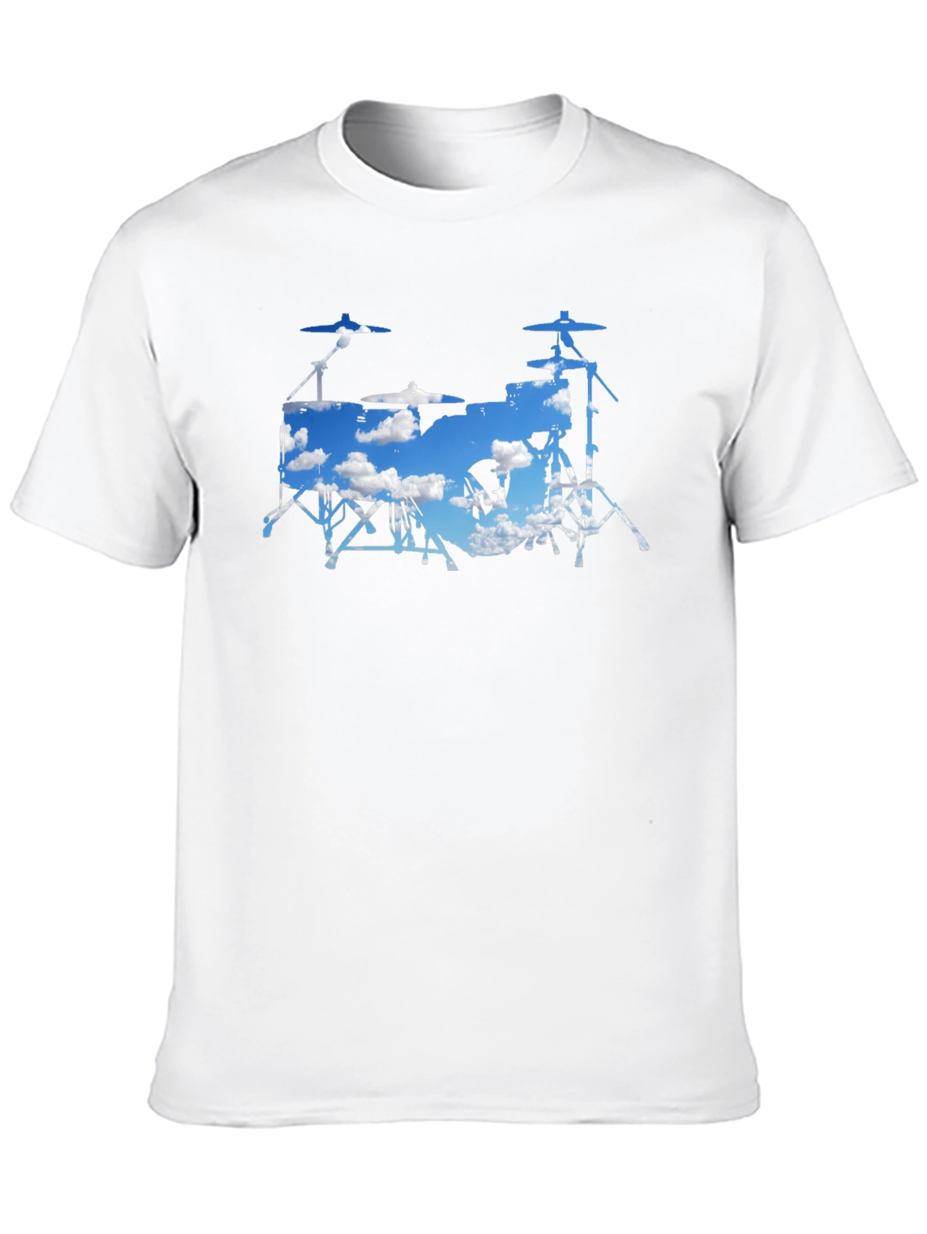 Drum Set Sky Graphic Tee