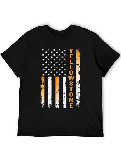 Yellowstone American Flag T-Shirt