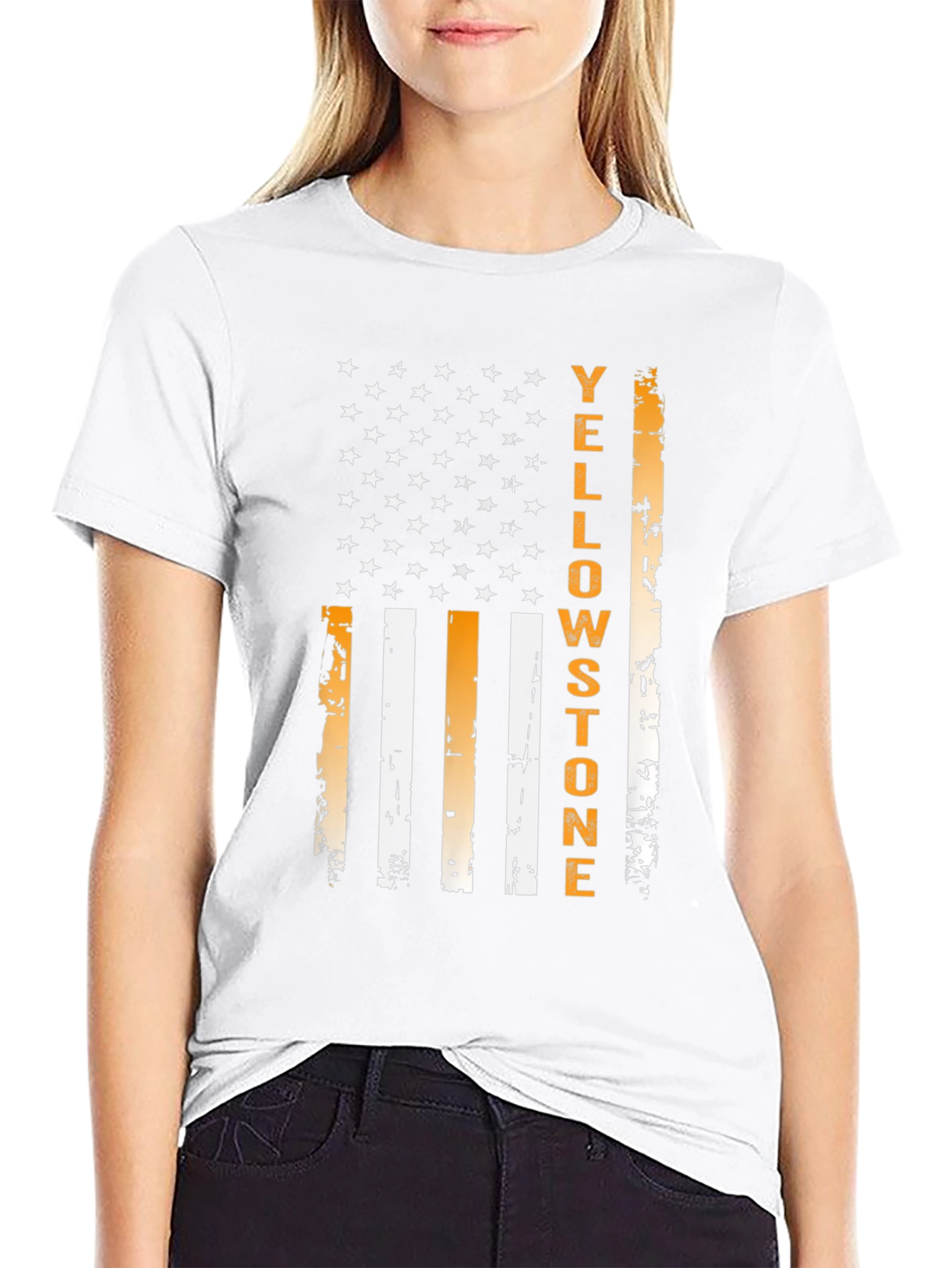 Yellowstone American Flag T-Shirt