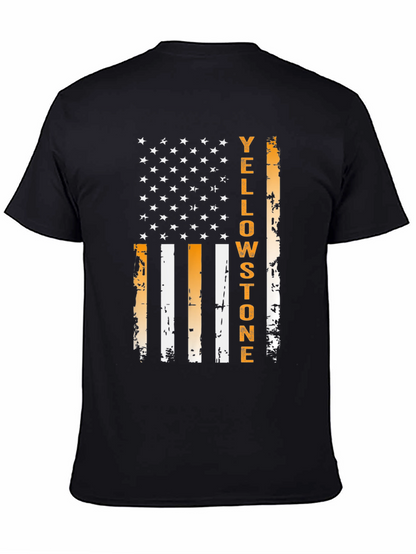 Yellowstone American Flag T-Shirt