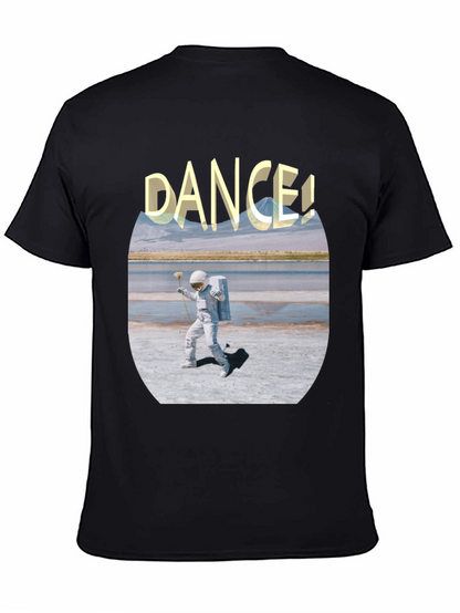 Astronaut Dance Graphic Tee - Soft Cotton Comfort