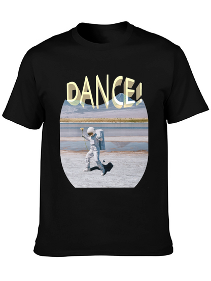 Astronaut Dance Graphic Tee - Soft Cotton Comfort
