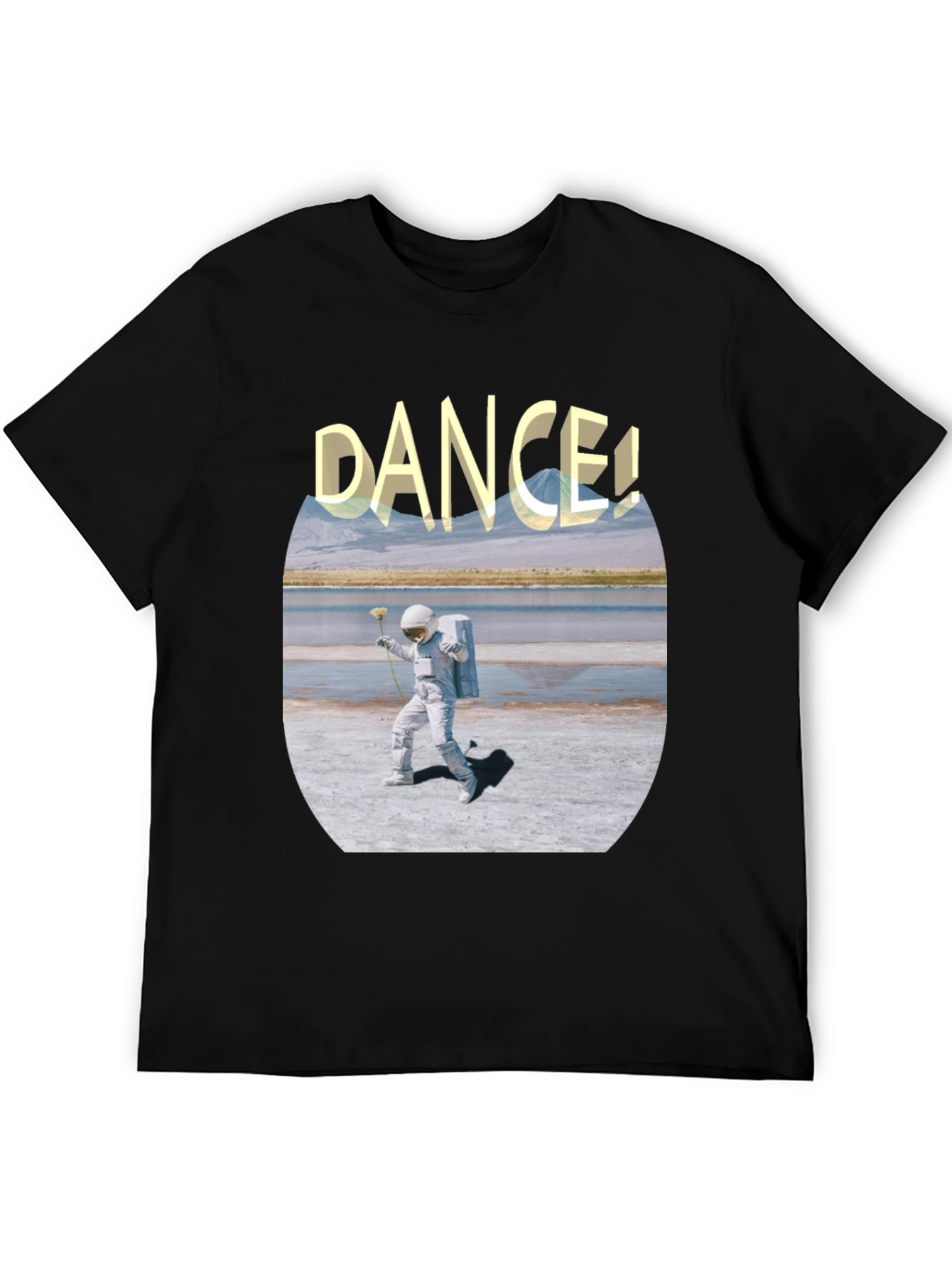 Astronaut Dance Graphic Tee - Soft Cotton Comfort