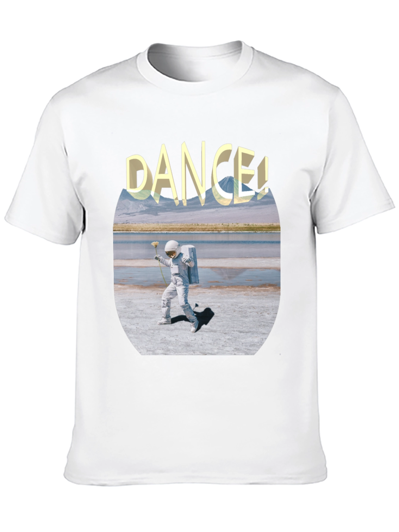 Astronaut Dance Graphic Tee - Soft Cotton Comfort