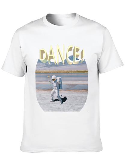 Astronaut Dance Graphic Tee - Soft Cotton Comfort