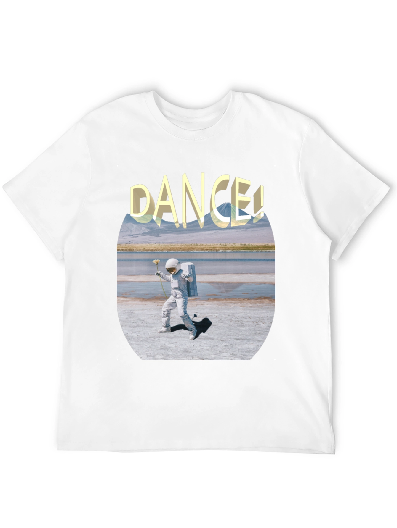 Astronaut Dance Graphic Tee - Soft Cotton Comfort