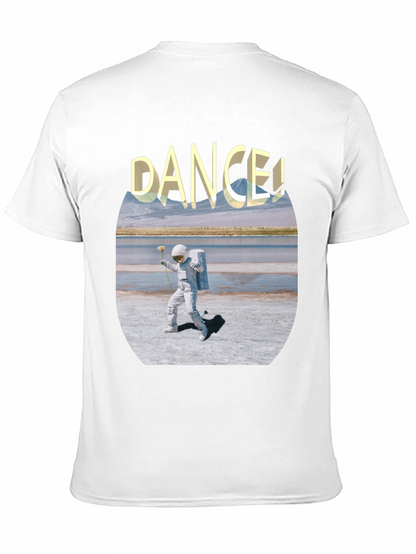 Astronaut Dance Graphic Tee - Soft Cotton Comfort