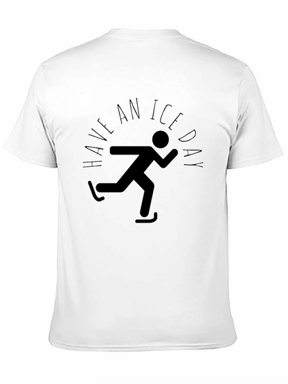 Ice Day Skater Graphic Tee - Black