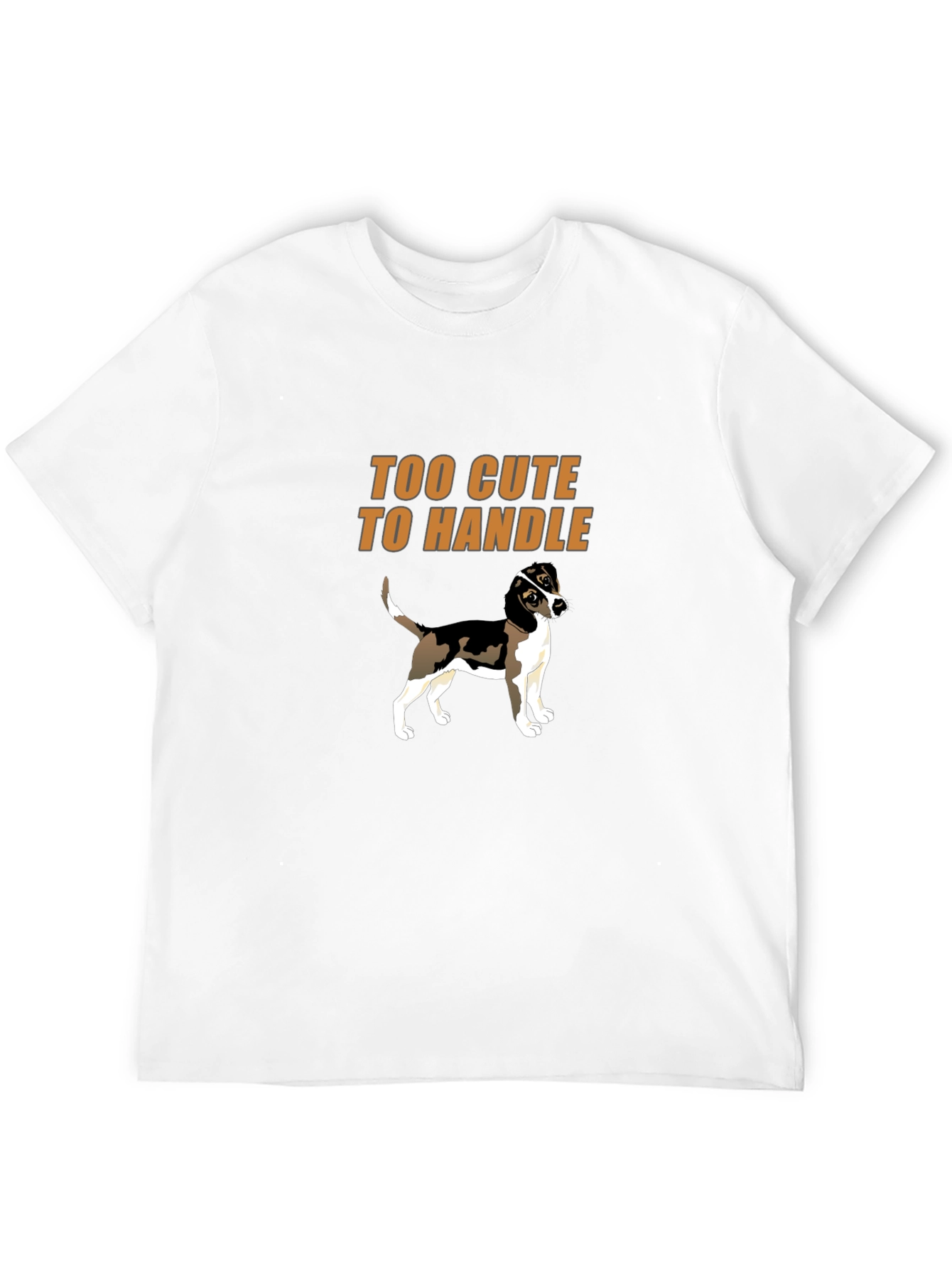 Too Cute To Handle Dog Graphic T-Shirt