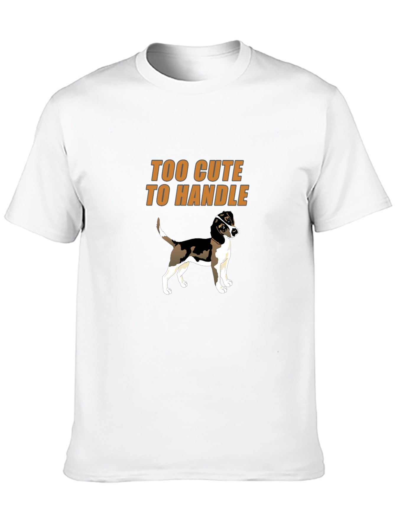 Too Cute To Handle Dog Graphic T-Shirt