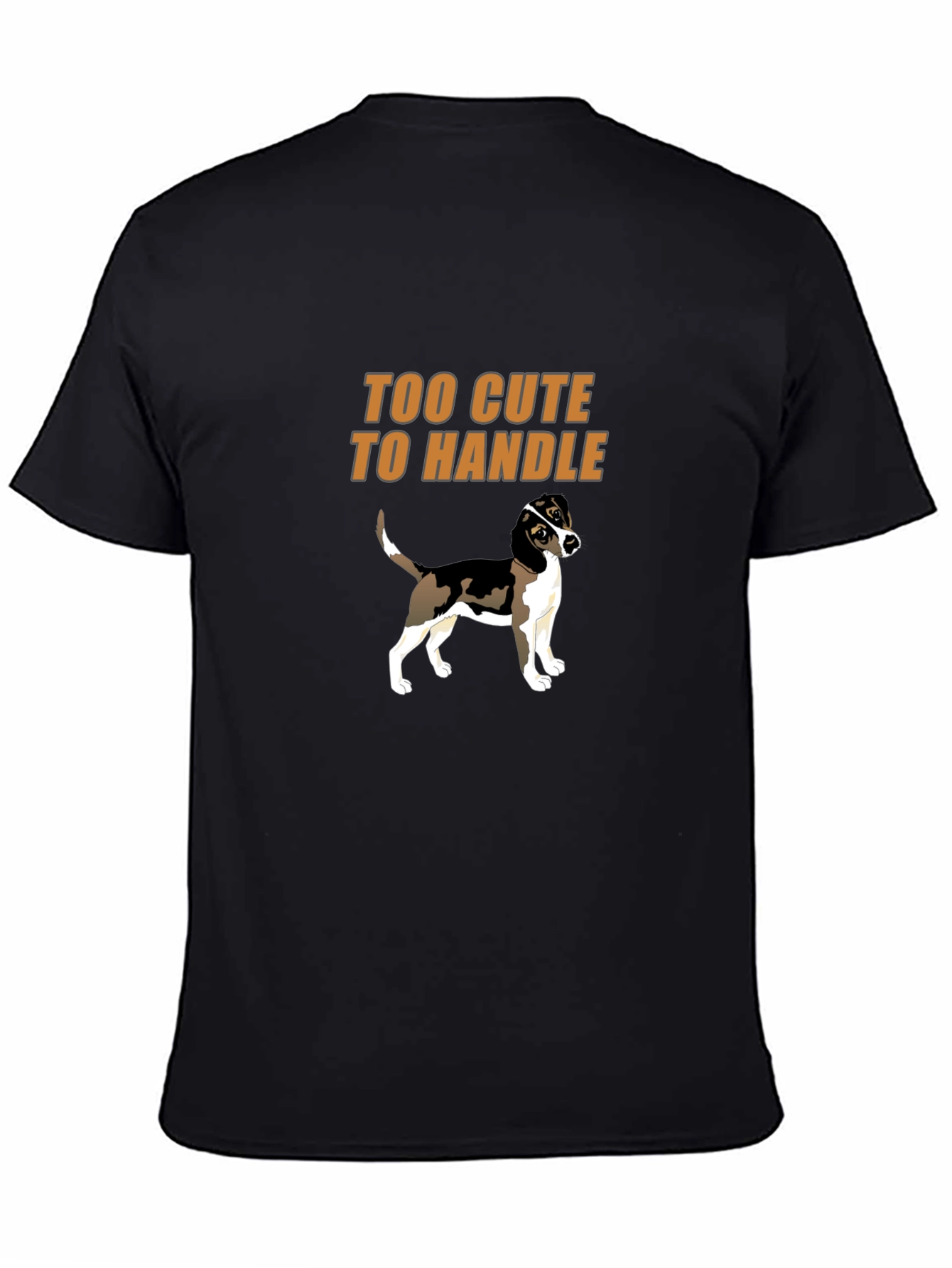 Too Cute To Handle Dog Graphic T-Shirt