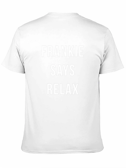 Frankie Says Relax Graphic Tee - Classic Black T-Shirt