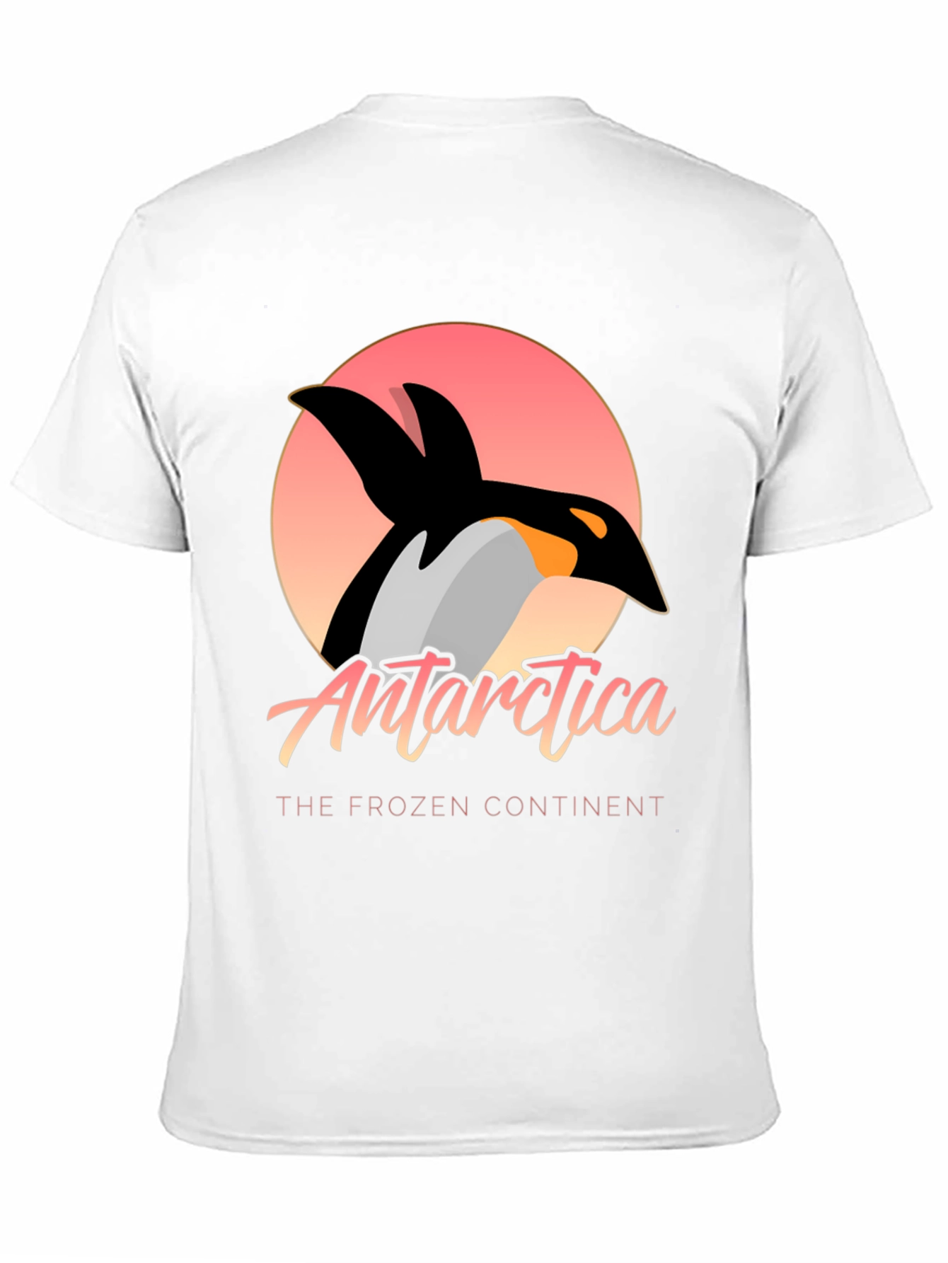 Antarctica Penguin Graphic Tee - Frozen Continent