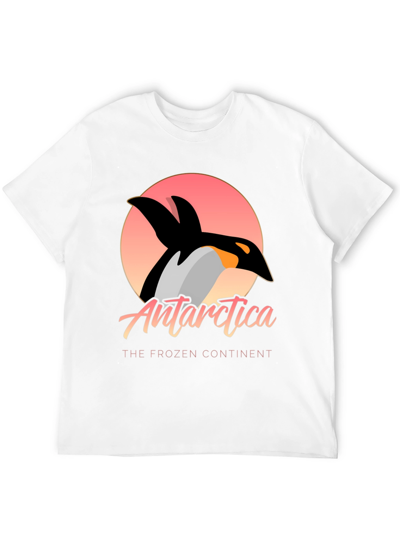 Antarctica Penguin Graphic Tee - Frozen Continent