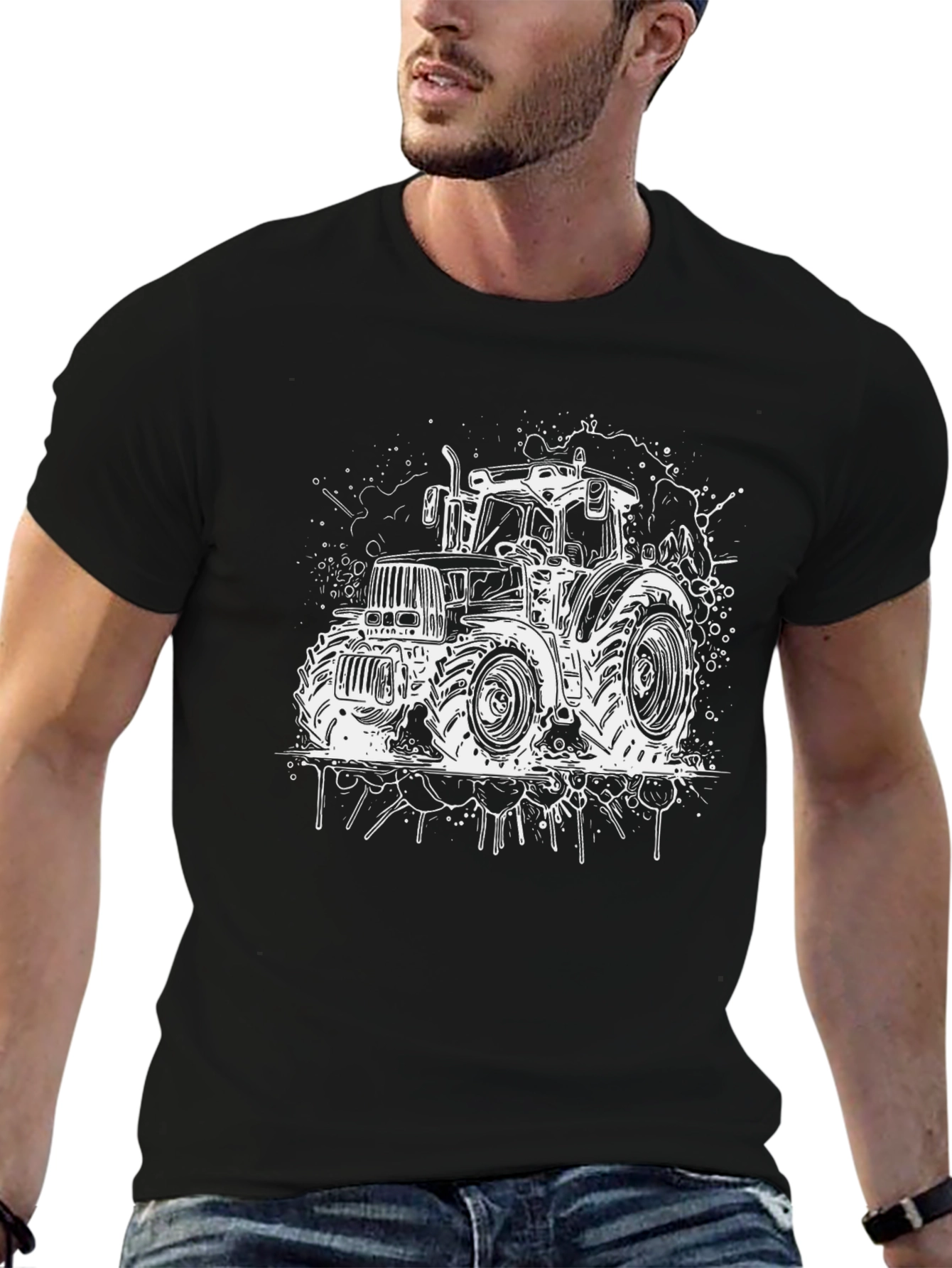Tractor Graphic Tee - Farm Life