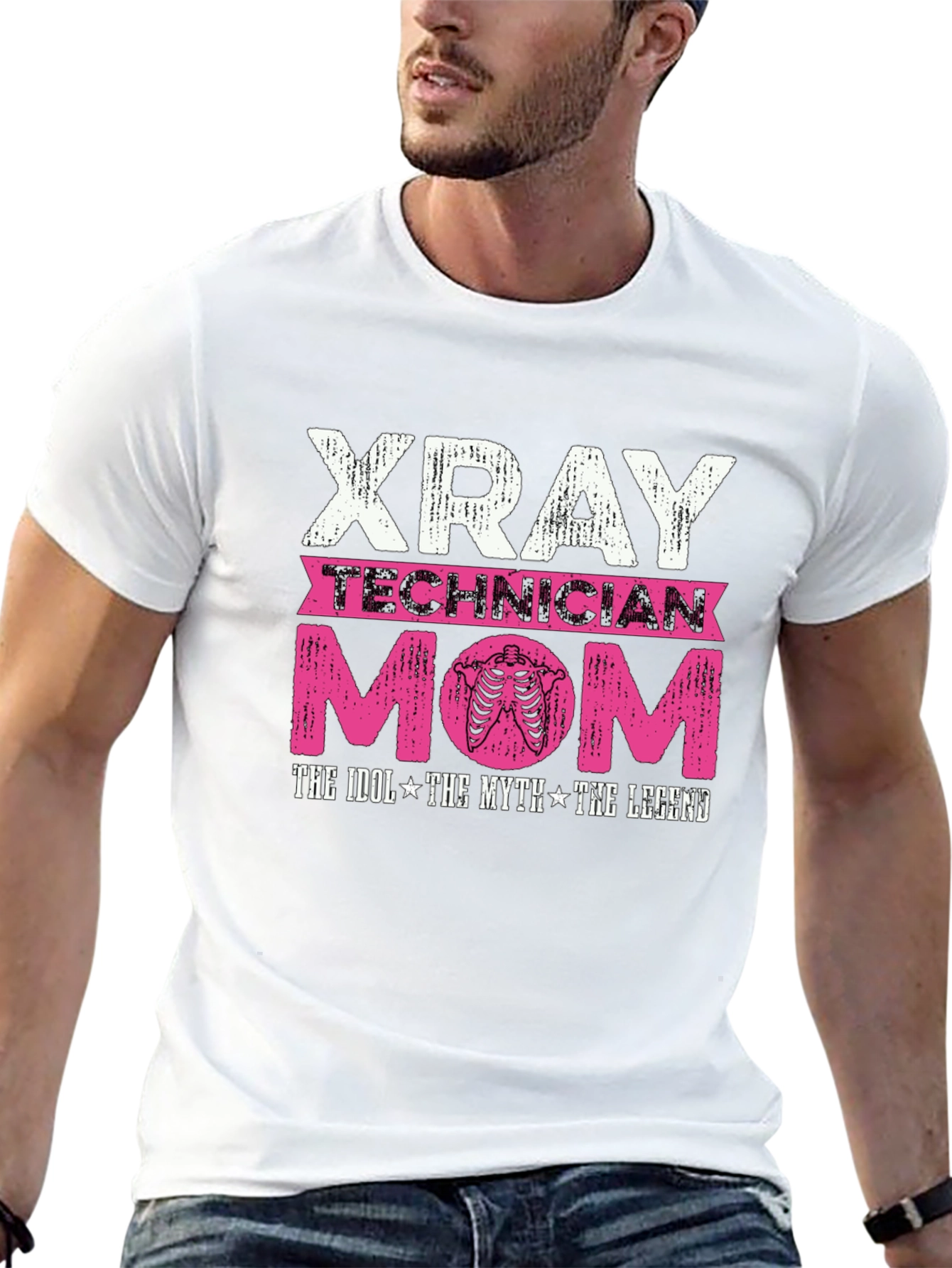 X-Ray Technician Mom Graphic T-Shirt